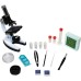 Nikula-Mikroskop Taşınabilir Set 28 Parça Eğitim Mikroskop Kiti 300x 600x Ve 1200x çocuklara
