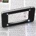 Nikula-Iphone şekli Led Işıkları Ile Led Aydınlatmalı,3x-5x,okuma Büyüteç