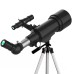 Nikula 400x70mm Açıklıklı Refrakter Teleskoplar (15x-150x), Telefon Adaptörlü Reflex