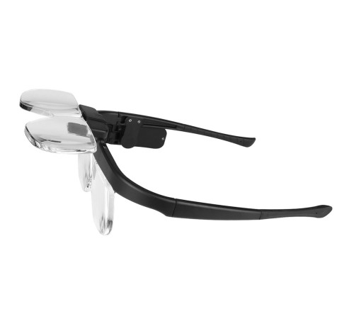 Nikula-Şarjlı Gözlük Tip Büyüteç Mercek Lup Lensleriyle Taşıma Çantalı 11642dc