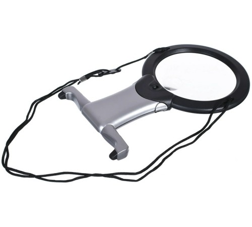 Nikula- 2X 6X LED eller serbest,boyun asılı,dıkış,okuma için en uygun Büyüteç 11b-1