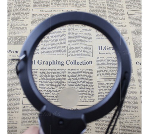 Nikula- 2X 6X LED eller serbest,boyun asılı,dıkış,okuma için en uygun Büyüteç 11b-1