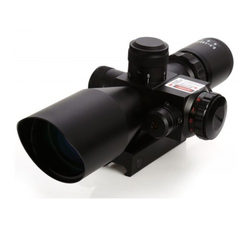 Spike Süper Zoomlu – Lazerli – Profesyonel Av Tüfeği Dürbünü 2.5-10X40/E