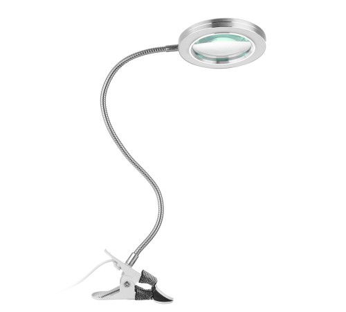 Nikula-8x Büyütmeli Mandallı, Usb girişli Masa Lambalı, Okuma ve Güzellik Salon için Büyüteç 2088A