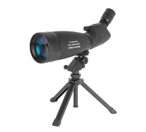 tr-tasco 25-75x100 Tek Gözlü Kuş Gözlem ve Ok Atış Dürbünü