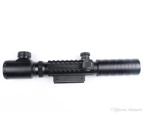 3-9x32 Eg  Spike  Zoomlu Av Tüfeği Dürbünü Tüfek çift Işık Kaynaklı