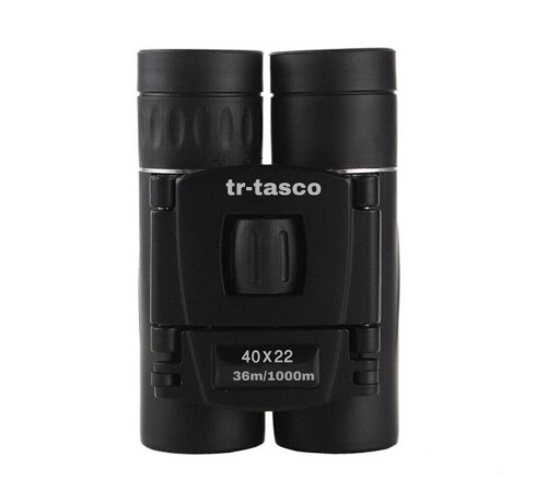 Tr-Tasco  40x22 Cepte Taşımalı Kauçuk Kaplamalı Mini Dürbün  1000m/36m