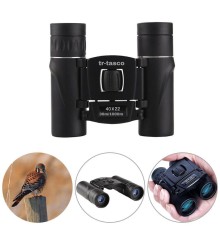 Tr-Tasco  40x22 Cepte Taşımalı Kauçuk Kaplamalı Mini Dürbün  1000m/36m