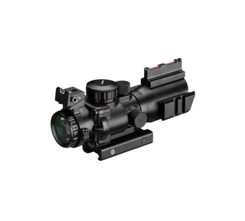 SPIKE 4X32 Kırmızı Işıklı Tüfek Dürbünü 4x32