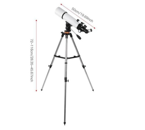 Nikula-CF50080 Yüksek Netlik Monoküler Kara ve Uzay Teleskobu