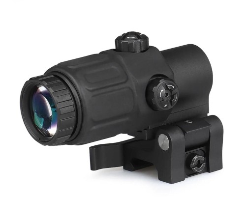 Nikula Magnifier 5x Yakınlaştırmalı Dürbün - 22mm Ray Uyumlu, Katlanır Yaylı Ayaklı