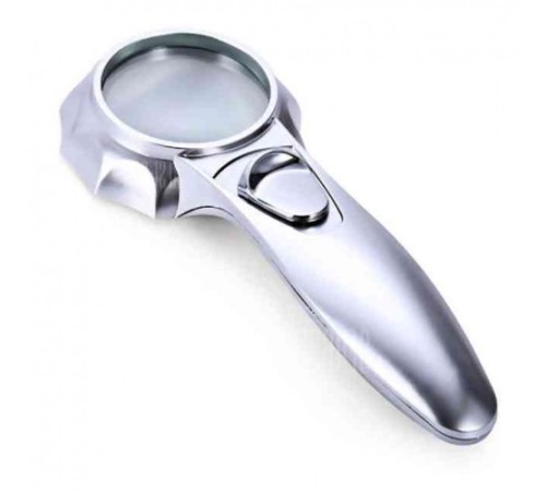 Nikula-7x Büyüteç 6 Led Işık Aydınlatma 50mm Optik Lens El Büyüteç