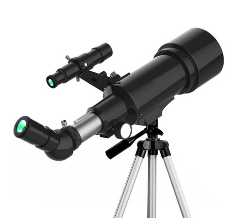 Nikula 400x70mm Açıklıklı Refrakter Teleskoplar (15x-150x), Telefon Adaptörlü Reflex