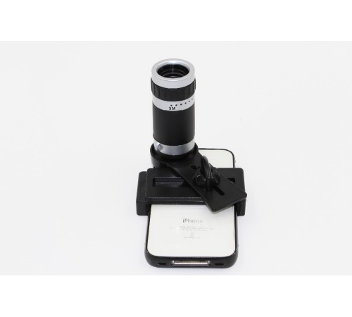 8x18 Zoom Teleskop Telefon Kamera Lensi Mini El Dürbünü