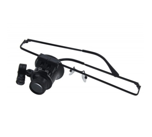 Nikula-Gözlük Model 20x16mm Optik Lens Led ışık Monoküler Büyüteç