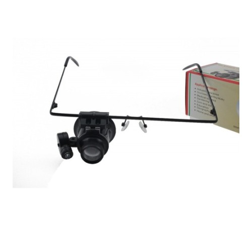 Nikula-Gözlük Model 20x16mm Optik Lens Led ışık Monoküler Büyüteç