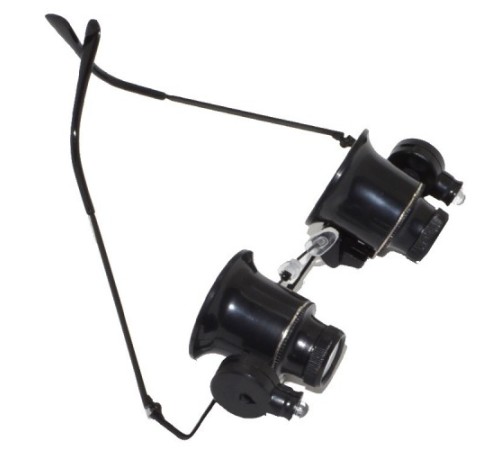 Nikula-Gözlük Model çıft Led Aydınlatma ,saat Onarımı Için Harika Büyüteç