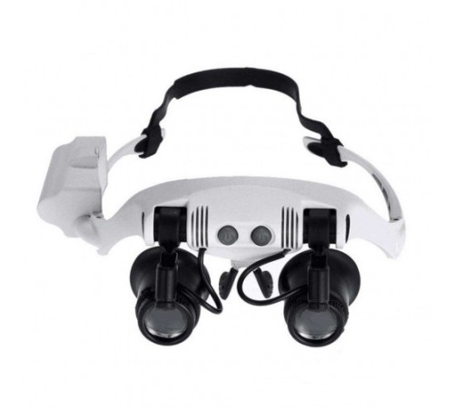 Nikula- kuyumcu,saat Onarım Için 10x-15x-20x25x Mercekli Gözlük Büyüteç9892g-3a