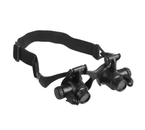 Nikula-Gözlük Modeli 10x 15x 20x 25x Lens,2led ışıklı,büyüteç