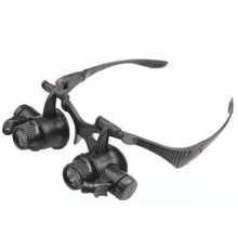 Nikula-Gözlük Modeli 10x 15x 20x 25x Lens,2led ışıklı,büyüteç