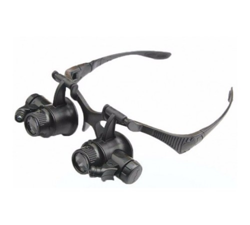 Nikula-Gözlük Modeli 10x 15x 20x 25x Lens,2led ışıklı,büyüteç