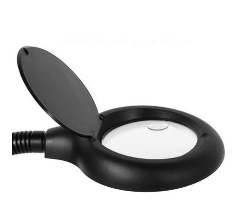 Nikula-Esnek 5X /10x,40 LED ışıklı büyüteç ,lamba  büyüteç okuma, çalışma lehim masa lambası A808