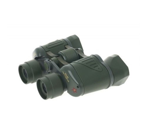 Alc 50x50 El Dürbünü üstün Kalite Kauçuk Kaplamalı Kırmızı Camlı