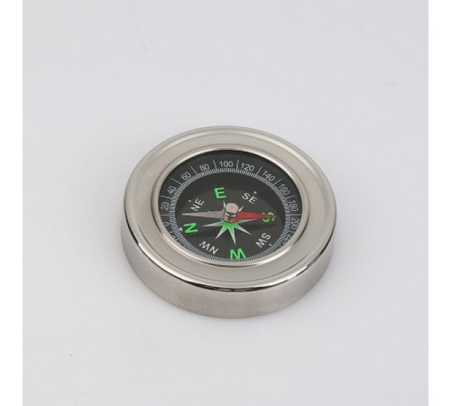 Nikula-Yuvarlak Metal Kasa Dayanıklı Pusula 80mm