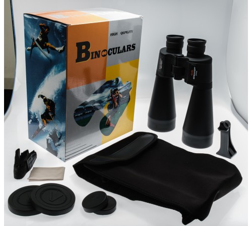 çift Gözden Ayarlı Mavı Mercekli Süper Dürbün Breaker 100x100 El Dürbünü