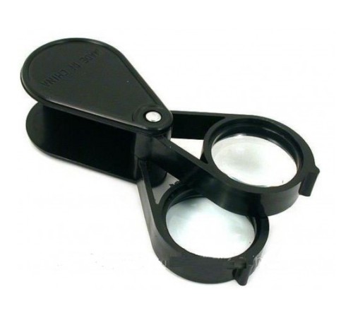 Nikula-20x30 2k-30mm çıft Optik Lens Katlanan Cep Büyüteç.