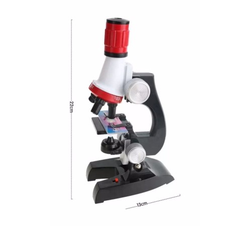 Nikula Eğitici Mikroskop Kiti Zoom Led Işıklı 100x 400x 1200x ST1200X