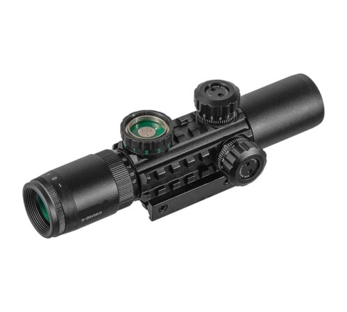 C3-9X26eg   Raylı Çift ışıklı Tüfek Dürbünü  11mm/22mm