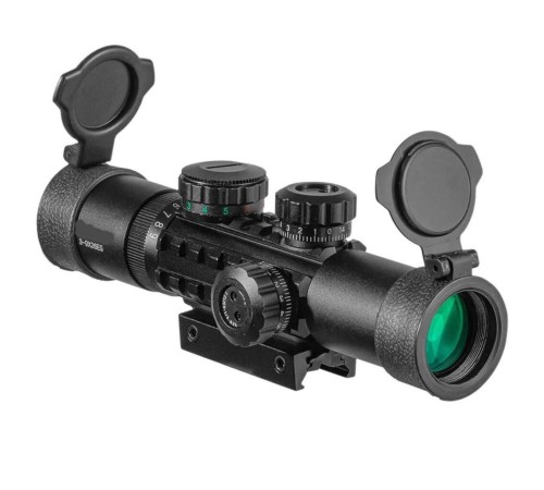C3-9X26eg   Raylı Çift ışıklı Tüfek Dürbünü  11mm/22mm