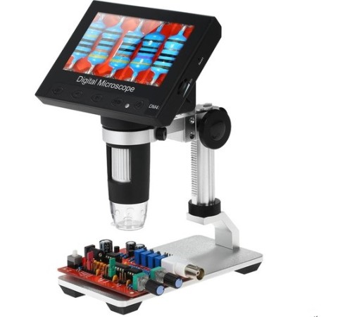 Nikula-1000X Taşınabilir Dijital Mikroskop 4.3 & LCD Ekran Dm4-b