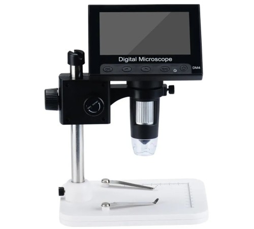 Nikula- 1000X 2.0MP USB dijital elektronik mikroskop 8 LCD ekran VGA büyüteç Dm4-s