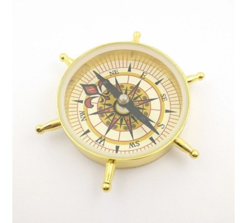 Nikula-Estetik Tasarım Dümen Model Pirinç Pusula