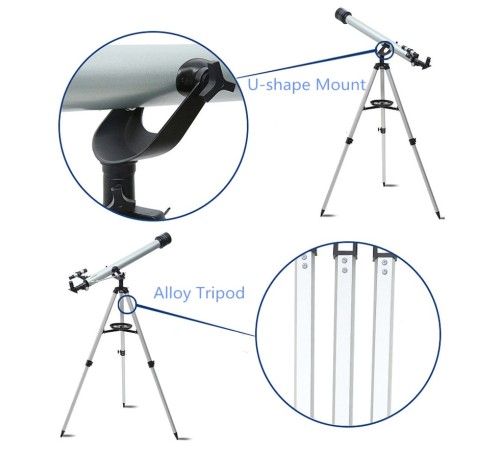 Nikula-700X60 Teleskop Kara Uzay Teleskobu