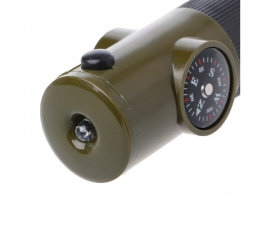 Nikula-çok Fonksiyonlu Askeridüdük Pusula Termometre Ile Led Işık