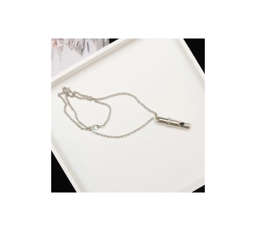 Nikula-Deprem Düdüğü Çelik Kolye