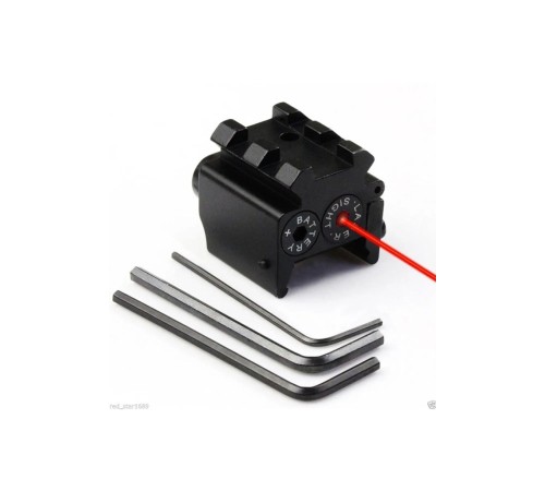 Avcılık, Tabanca için 20mm ray, Kırmızı Noktalı Lazer L2030