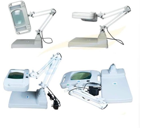 Nikula-5X 10X Büyüteç - LED Işıklı Süper Parlak Enerji Tasarruflu  Masa Lambası Lt-861