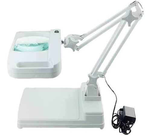 Nikula-5X 10X Büyüteç - LED Işıklı Süper Parlak Enerji Tasarruflu  Masa Lambası Lt-861