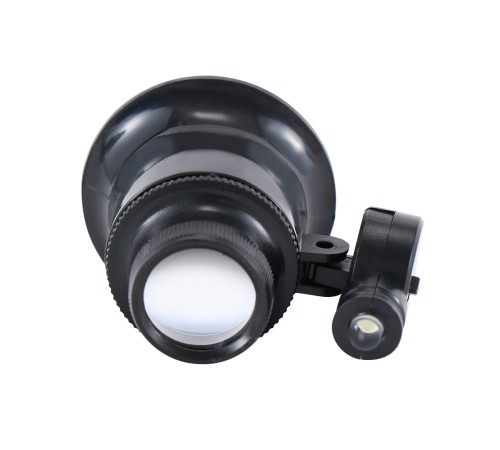 Nikula-20x Büyütmeli,saat,takı Onarım Için Cam Lensli Optik ışıklı  Göz Büyüteç-mg13b--9a