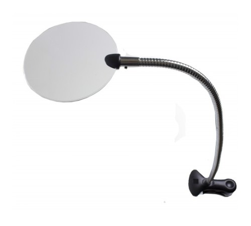 Nikula-Spiralli Klipsli Büyüteç Masa üstü Mandallı-MG15122-1