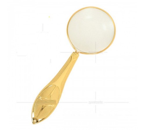 Nikula-Altın Renkli 5x-45mm Zarif Işlemeli özel Tasarlanmış Hediye Büyüteç-mg18155-7