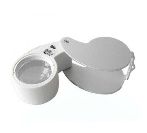 Nikula-Mini 40x25mm Takı Büyüteç, Cep Büyüteç, Teftiş, Elmas Pullar, Madeni Kontrol Lup Mg21011