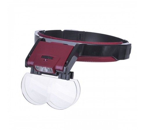 Nikula- Lens Takmalı 4 Lens , Led Lambalı şapka Tip Büyüteç