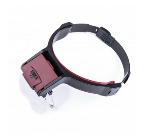 Nikula- Lens Takmalı 4 Lens , Led Lambalı şapka Tip Büyüteç