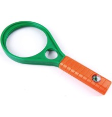 Nikula- Optik Cam El Büyüteç 65MM 6x 4x Pusulalı Çocuklar ve Yetişkinler MG89075