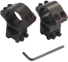 Nikula-25.4mm dürbün için 11mm YÜKSEK Havalı Tüfek / Av tüfeği Ayağı